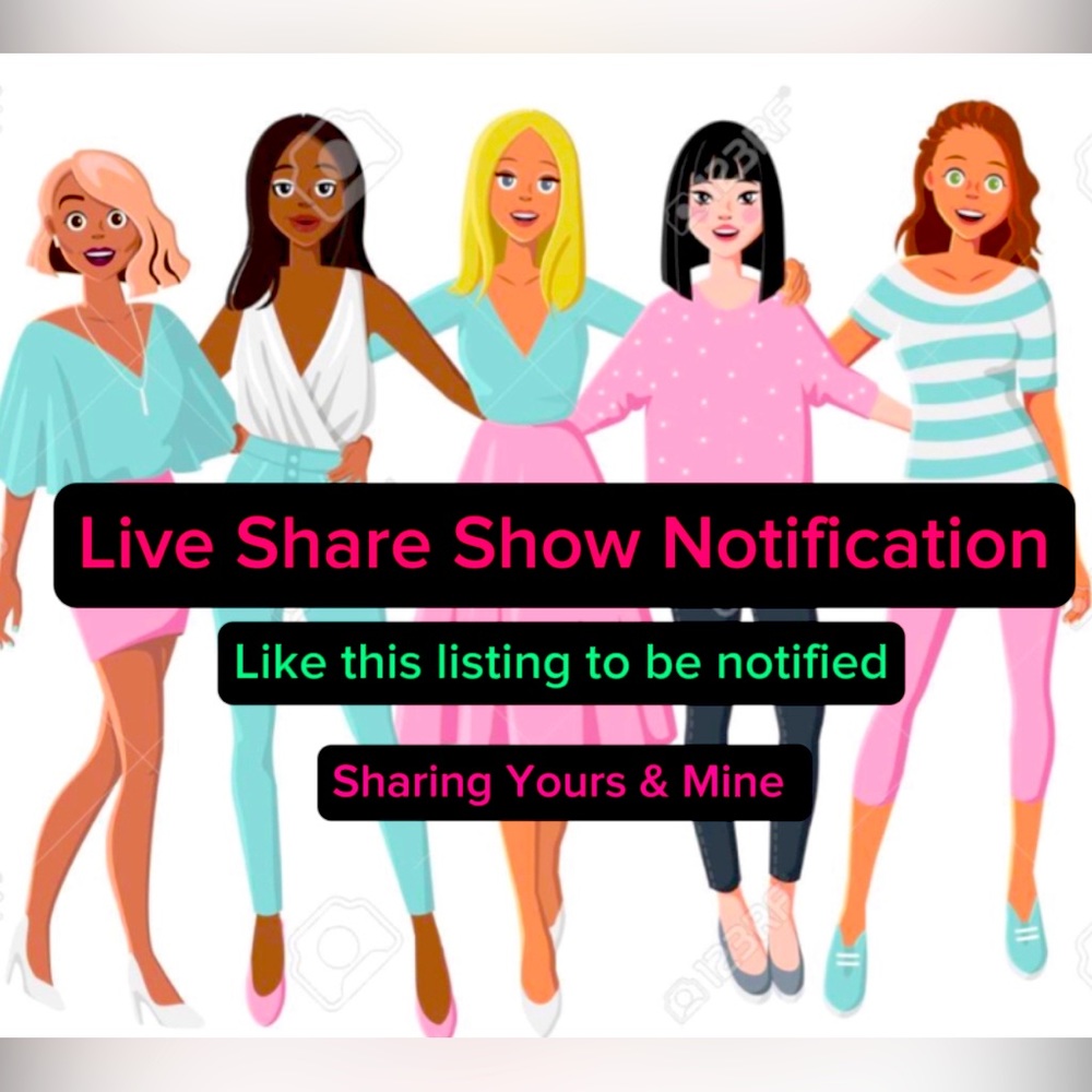 Share Show. Like this listing to be notified when I got live